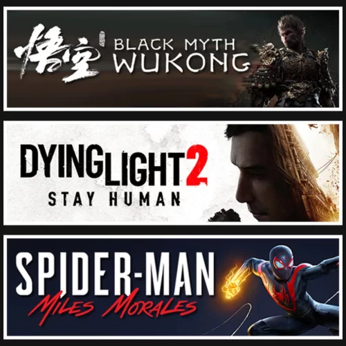  Black Myth Wukong +Dying Light 2 +Miles